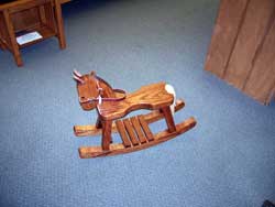 Small Locally Made Rocking Horse