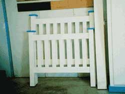 Amish Custom Made Painted Youth Bed