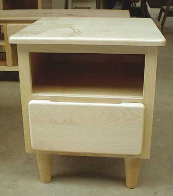 Custom Amish Made Maple Mission Nightstand or Endtalble