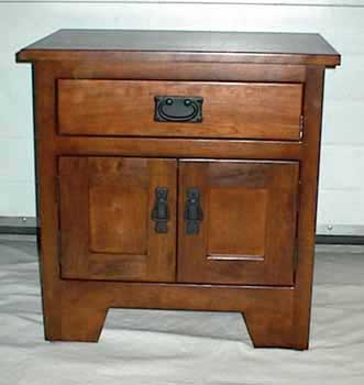 Custom Amish Made Cherry Mission Nightstand or Endtalble