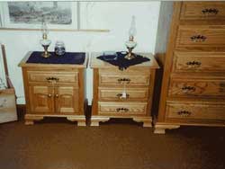 Amish Custom Made Oak Standard Nightstands