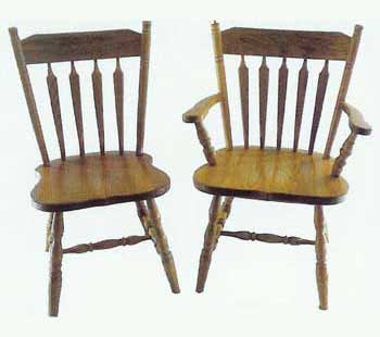 Amish Made Colonial Arrow Chair