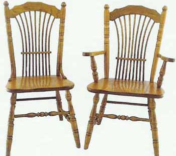 Locally Amish Custom Made Chairs