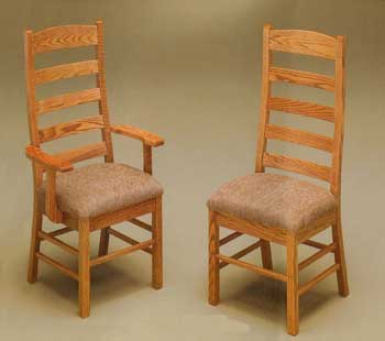 Amish Made Springfield Ladderback Chair