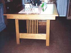 Amish Custom Made Stickley Mission Oak Table