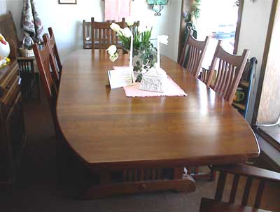 Amish Custom Made Prestige Mission Style Table