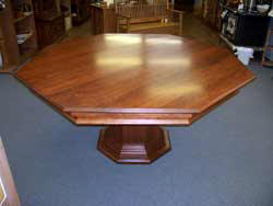 Locally Amish Custom Made Poker Table in Solid Cherry
