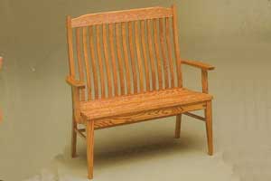 Amish Made Brookline Bench