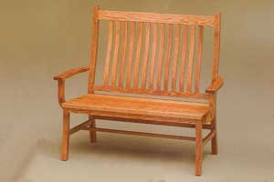 Amish Made Ridgecrest Bench
