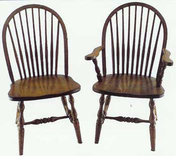 Amish Made 9 Spindle Chair