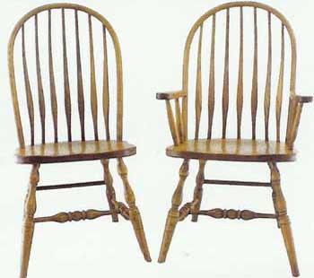 Amish Made Bent Feather Chair