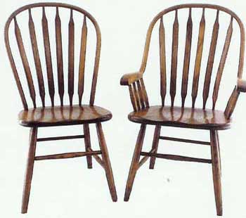 Amish Made Paddle Back Chair