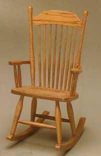Amish Made Farmer Rocker