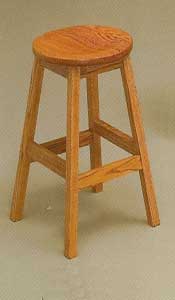 Amish Made Oakley Stool
