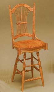 Amish Made Post Sheaf Stool