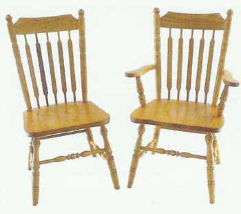 Amish Made Cattail Chair