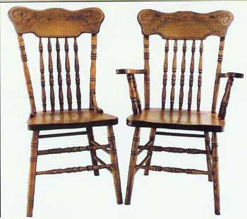 Amish Made Pressback Chair