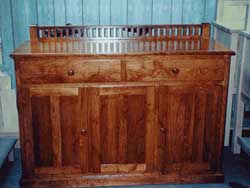 Amish Custom Made Cherry Mission Buffet