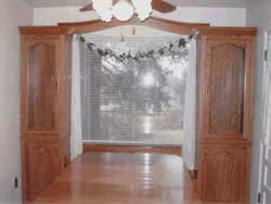 Amish Custom Made Archway Hutch