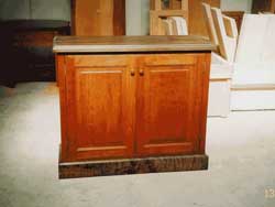 Amish Custom Made Cherry Two Tone Buffet