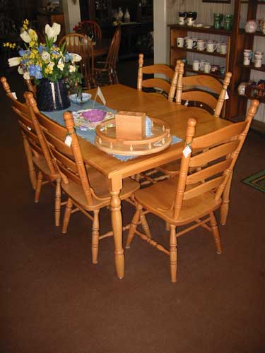 Standard Oak Amish Made Farmhouse Table