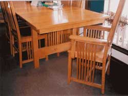 Amish Custom Made Cherry Stickley Style Mission Table