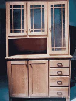Amish Custom Made Hoosier Mission Hutch