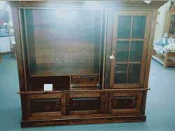 Amish Custom Made Cherry Entertainment Center