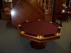 Locally Amish Custom Made Poker Table