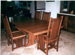 Locally Amish Made Custom Kraftsman Table